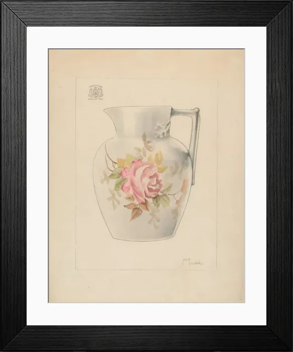 Framed Print : Pitcher, c. 1937. Creator: Joseph Sudek