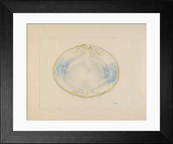 Framed Print : Pie Dish, c. 1936. Creator: Joseph Sudek Framed Print : Pie Dish, c. 1936. Creator: Joseph Sudek