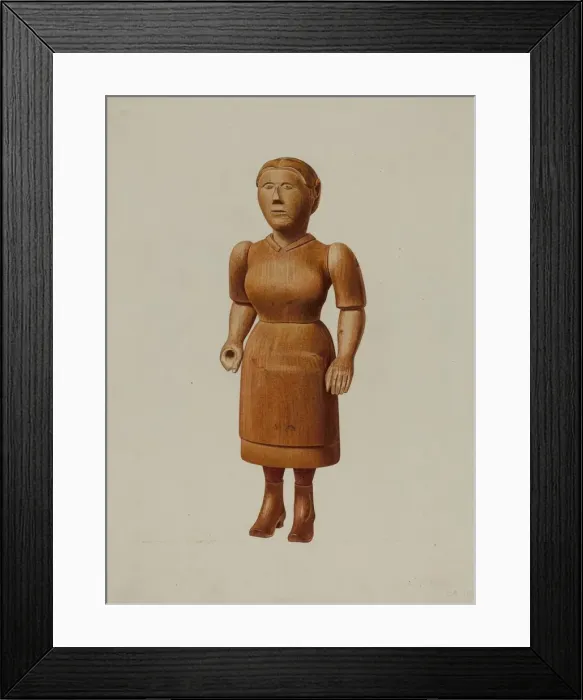 Framed Print : Doll, c. 1939. Creator: John Sullivan Framed Print : Doll, c. 1939. Creator: John Sullivan