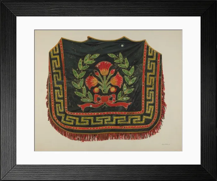 Framed Print : Circus Pony Robe, 1941. Creator: Herman O. Stroh Framed Print : Circus Pony Robe, 1941. Creator: Herman O. Stroh