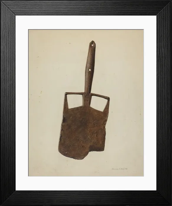 Framed Print : Spade, 1938. Creator: Herman O. Stroh Framed Print : Spade, 1938. Creator: Herman O. Stroh