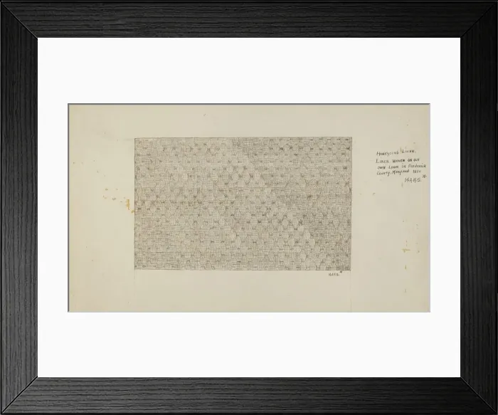 Framed Print : Coverlet, c. 1936. Creator: Margaret Stottlemeyer Framed Print : Coverlet, c. 1936. Creator: Margaret Stottlemeyer
