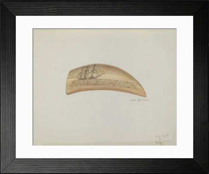 Framed Print : Horn, c. 1940. Creator: Carl Strehlau Framed Print : Horn, c. 1940. Creator: Carl Strehlau