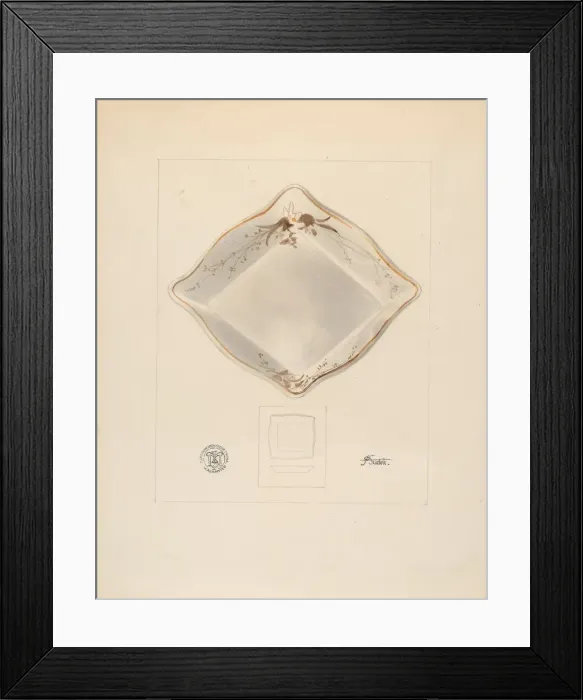 Framed Print : Saucer, c. 1937. Creator: Joseph Sudek Framed Print : Saucer, c. 1937. Creator: Joseph Sudek