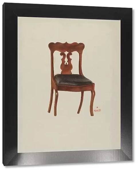 Chair, 1935  /  1942. Creator: Margaret Stottlemeyer