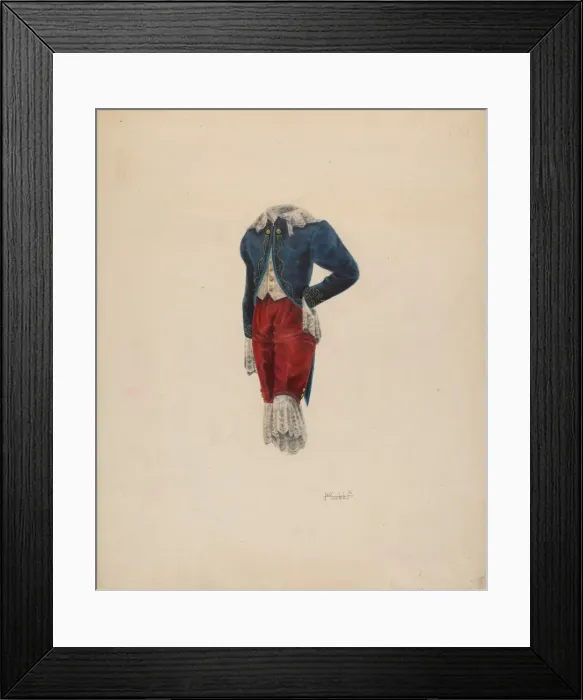 Framed Print : Boys Suit, c. 1939. Creator: Joseph Sudek Framed Print : Boys Suit, c. 1939. Creator: Joseph Sudek