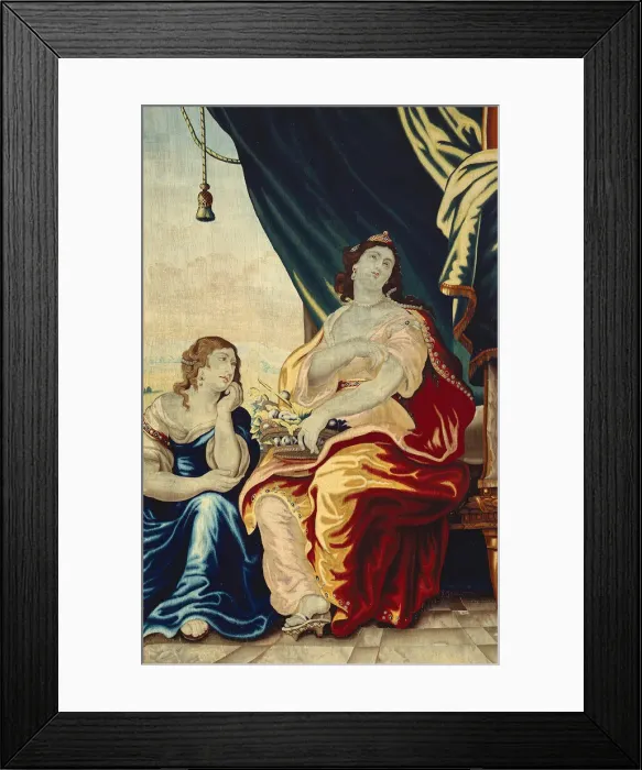 Framed Print : Caesars Death Makes Cleopatra Mourn from The Story of Caesar and Cleopatra, Flanders, c Framed Print : Caesars Death Makes Cleopatra Mourn from The Story of Caesar and Cleopatra, Flanders, c