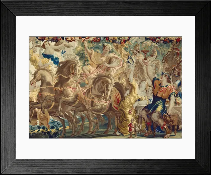 Framed Print : The Triumph of Caesar from The Story of Caesar and Cleopatra, Flanders, c. 1680 Framed Print : The Triumph of Caesar from The Story of Caesar and Cleopatra, Flanders, c. 1680