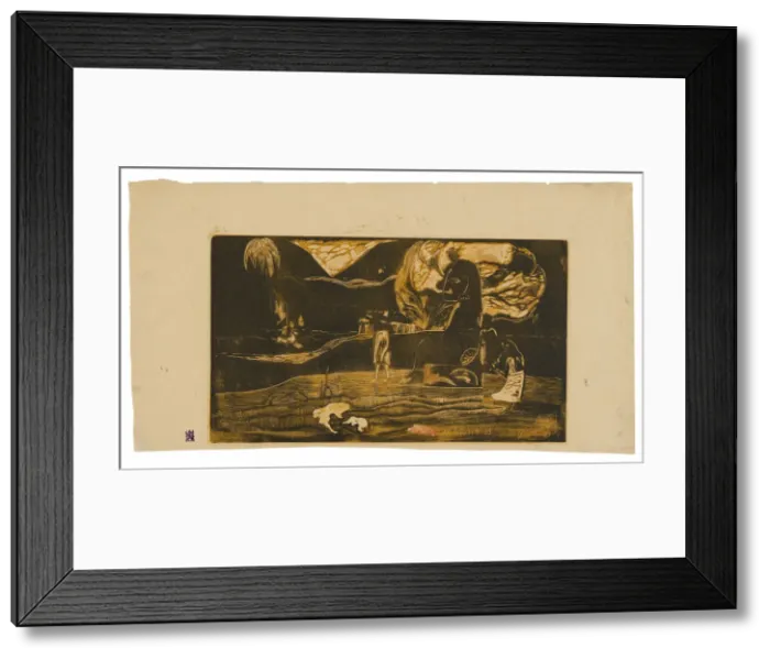 Framed Print : Maruru (Offerings of Gratitude), from the Noa Noa Suite, 1893 / 94. Creator: Paul Gauguin Framed Print : Maruru (Offerings of Gratitude), from the Noa Noa Suite, 1893 / 94. Creator: Paul Gauguin