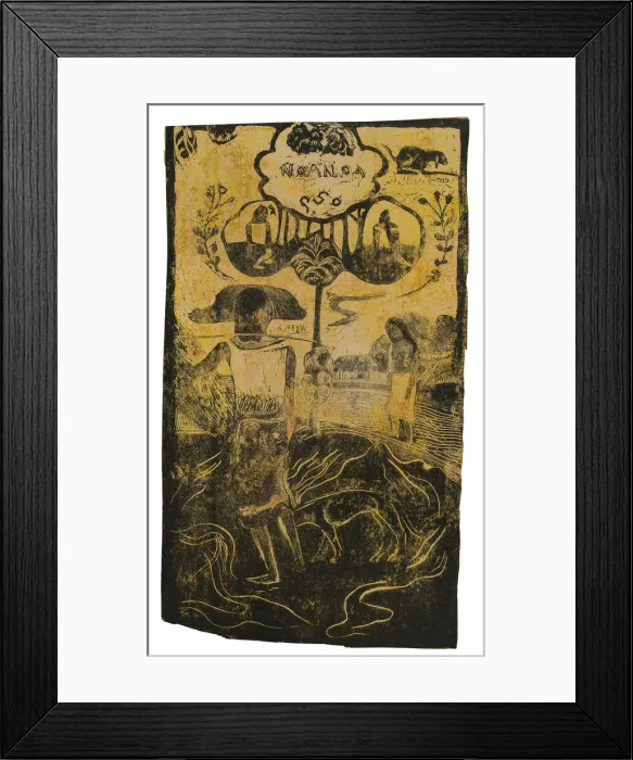 Framed Print : Noa Noa (Fragrant), from the Noa Noa Suite, 1893  /  94. Creator: Paul Gauguin