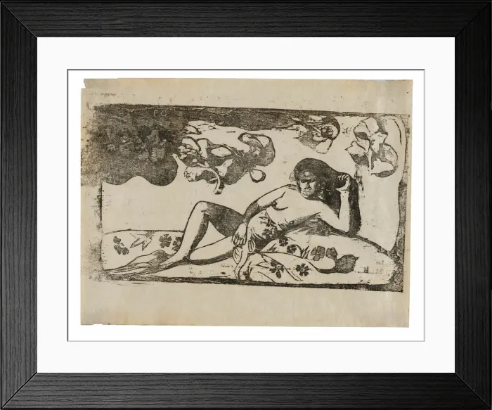 Framed Print : Te arii vahine-opoi (Woman with Mangos-Tired) Framed Print : Te arii vahine-opoi (Woman with Mangos-Tired)