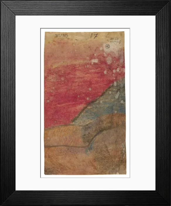 Framed Print : Reclining Tahitian (fragment), 1894. Creator: Paul Gauguin Framed Print : Reclining Tahitian (fragment), 1894. Creator: Paul Gauguin