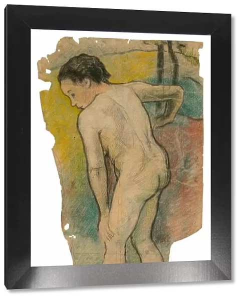 Breton Bather, 1886  /  87. Creator: Paul Gauguin