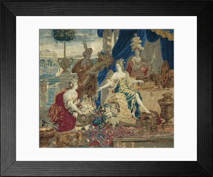 Framed Print : Abundantia, from The Four Continents and Related Allegories, Brussels, c. 1680 / 1700 Framed Print : Abundantia, from The Four Continents and Related Allegories, Brussels, c. 1680 / 1700