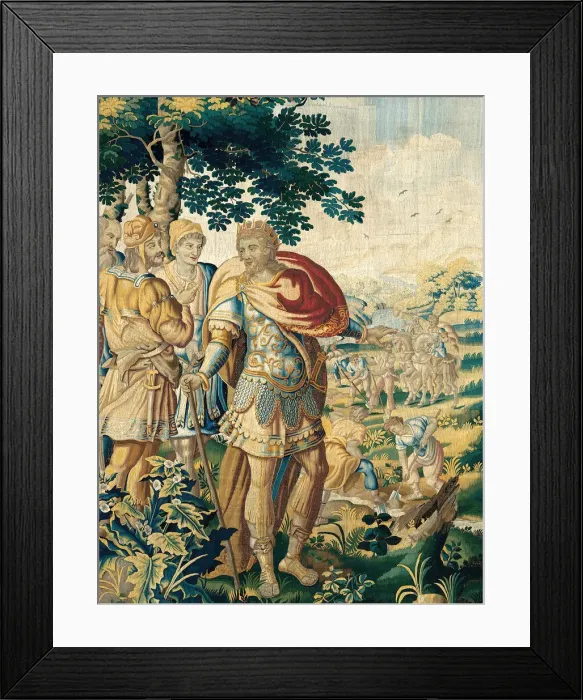 Framed Print : The Diversion of the Euphrates, from The Story of Cyrus, Flanders, c. 1670 Framed Print : The Diversion of the Euphrates, from The Story of Cyrus, Flanders, c. 1670