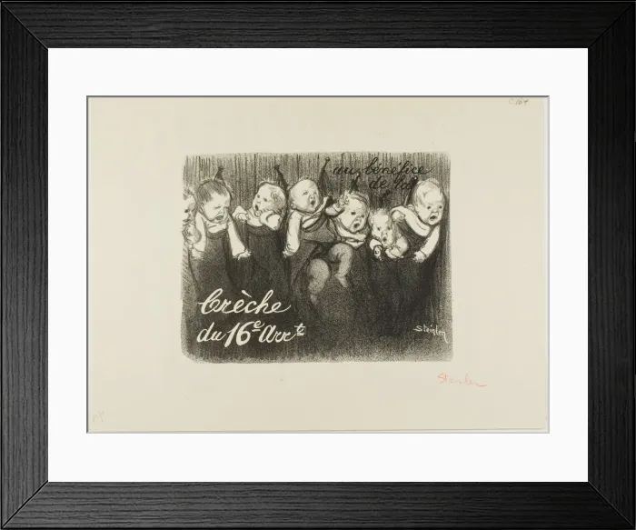 Framed Print : For the Benefit of the 16th Arrondissement Nursery, 1895 Framed Print : For the Benefit of the 16th Arrondissement Nursery, 1895
