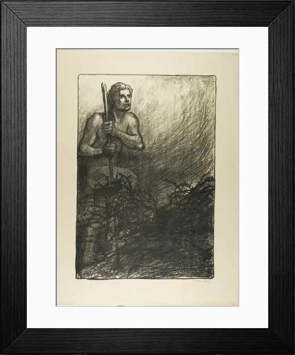 Framed Print : Les Temps Nouveaux, 1906. Creator: Theophile Alexandre Steinlen