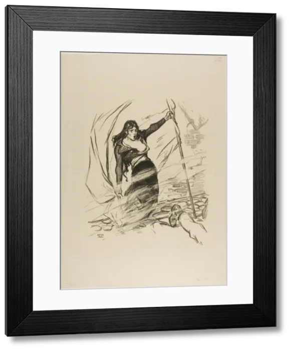 Framed Print : May 1871, May 1894. Creator: Theophile Alexandre Steinlen Framed Print : May 1871, May 1894. Creator: Theophile Alexandre Steinlen