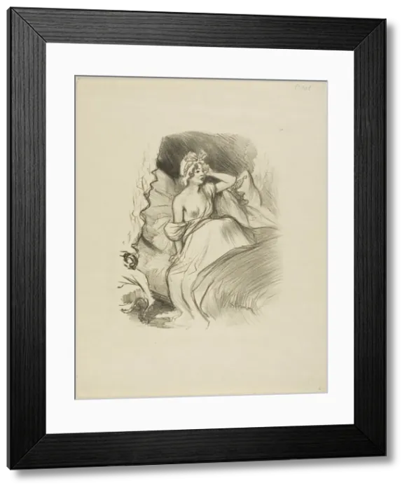 Framed Print : Little Rosette, 153. Creator: Theophile Alexandre Steinlen Framed Print : Little Rosette, 153. Creator: Theophile Alexandre Steinlen
