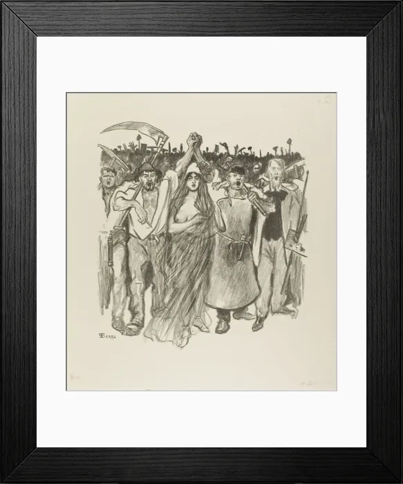 Framed Print : 43160, 1894. Creator: Theophile Alexandre Steinlen Framed Print : 43160, 1894. Creator: Theophile Alexandre Steinlen