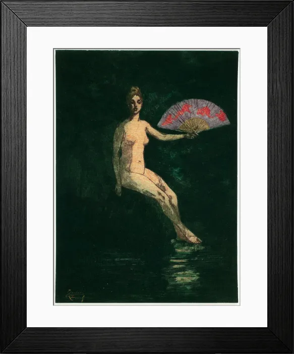 Framed Print : Summer (Color Version), 1890-1900. Creator: Theodore Roussel Framed Print : Summer (Color Version), 1890-1900. Creator: Theodore Roussel