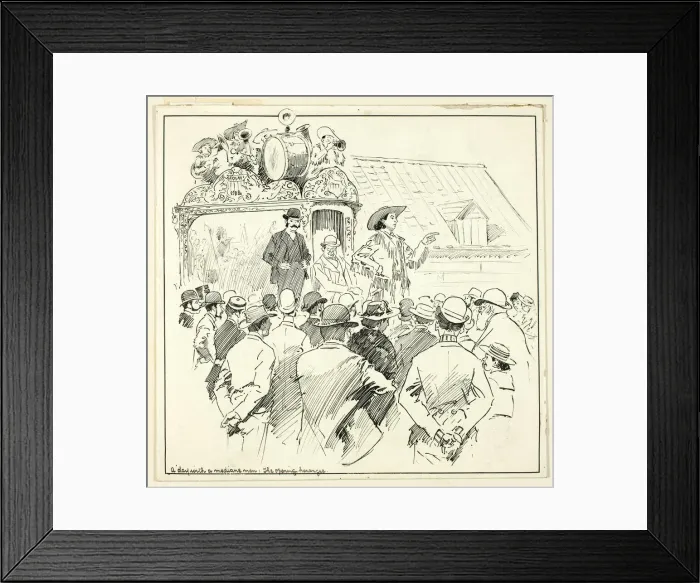 Framed Print : A Day with the Medicine Man, n. d. Creator: Philip William May Framed Print : A Day with the Medicine Man, n. d. Creator: Philip William May