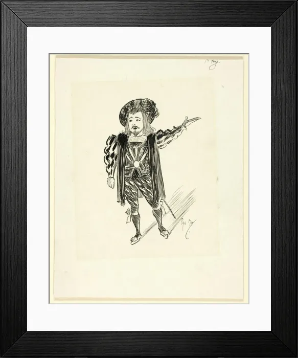 Framed Print : Nobleman, n. d. Creator: Philip William May Framed Print : Nobleman, n. d. Creator: Philip William May