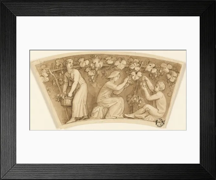 Framed Print : The Hop Gatherers, n. d. Creator: Thomas Stothard Framed Print : The Hop Gatherers, n. d. Creator: Thomas Stothard