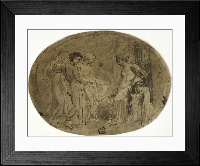 Framed Print : Diana and Her Attendants, n. d. Creator: Thomas Stothard Framed Print : Diana and Her Attendants, n. d. Creator: Thomas Stothard