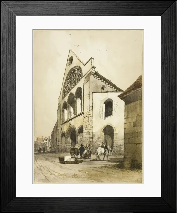Framed Print : St. Andre, Chartres, 1839. Creator: Thomas Shotter Boys Framed Print : St. Andre, Chartres, 1839. Creator: Thomas Shotter Boys