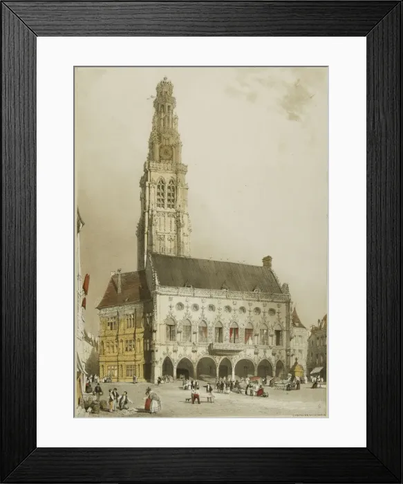 Framed Print : South Porch of Chartres Cathedral, 1839. Creator: Thomas Shotter Boys Framed Print : South Porch of Chartres Cathedral, 1839. Creator: Thomas Shotter Boys