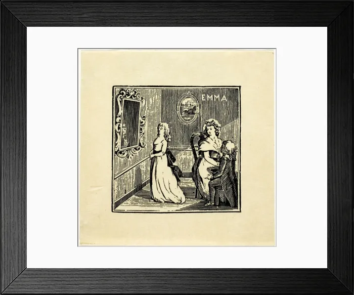 Framed Print : Book Illustration, n. d. Creator: Thomas Bewick Framed Print : Book Illustration, n. d. Creator: Thomas Bewick