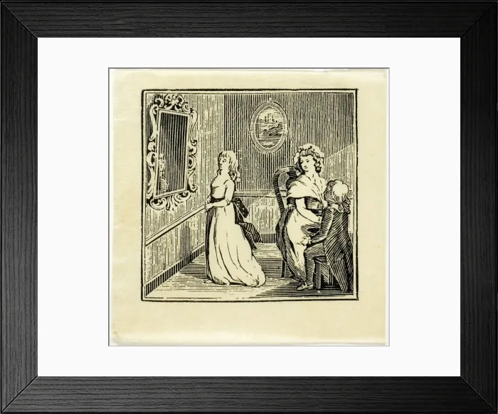 Framed Print : Book Illustration, n. d. Creator: Thomas Bewick Framed Print : Book Illustration, n. d. Creator: Thomas Bewick