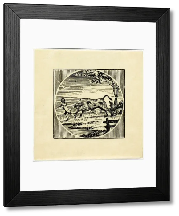 Framed Print : Book Illustration, n. d. Creator: Thomas Bewick Framed Print : Book Illustration, n. d. Creator: Thomas Bewick