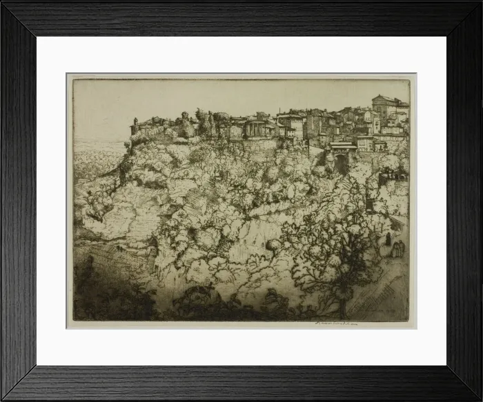 Framed Print : Tivoli, 1905. Creator: Donald Shaw MacLaughlan Framed Print : Tivoli, 1905. Creator: Donald Shaw MacLaughlan