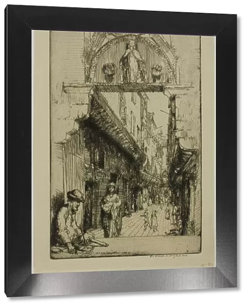 Calle del Paradiso, 1909. Creator: Donald Shaw MacLaughlan