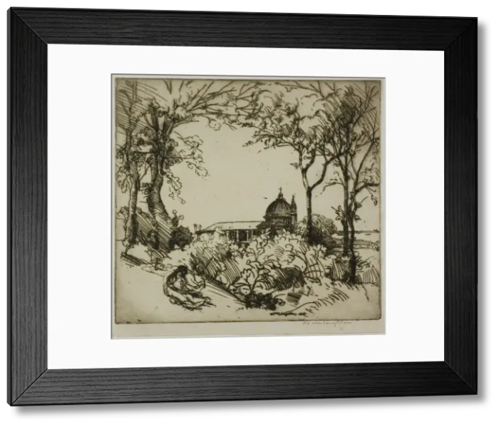 Framed Print : Idillio, Venezia, 1908. Creator: Donald Shaw MacLaughlan