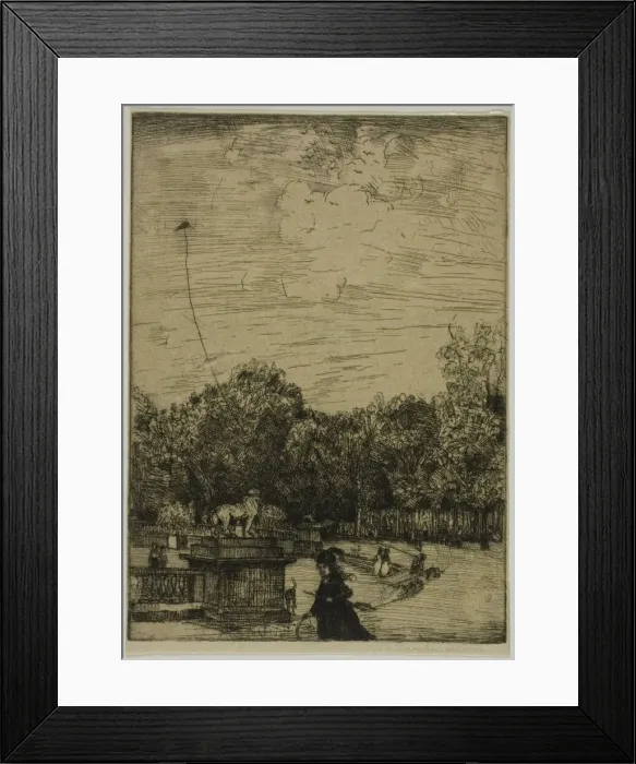 Framed Print : The Kite, 1900. Creator: Donald Shaw MacLaughlan Framed Print : The Kite, 1900. Creator: Donald Shaw MacLaughlan