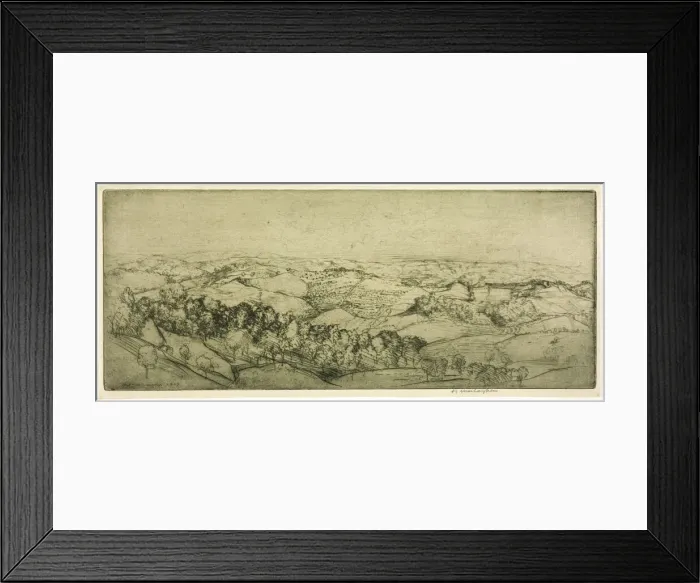 Framed Print : The Billows, 1909. Creator: Donald Shaw MacLaughlan Framed Print : The Billows, 1909. Creator: Donald Shaw MacLaughlan