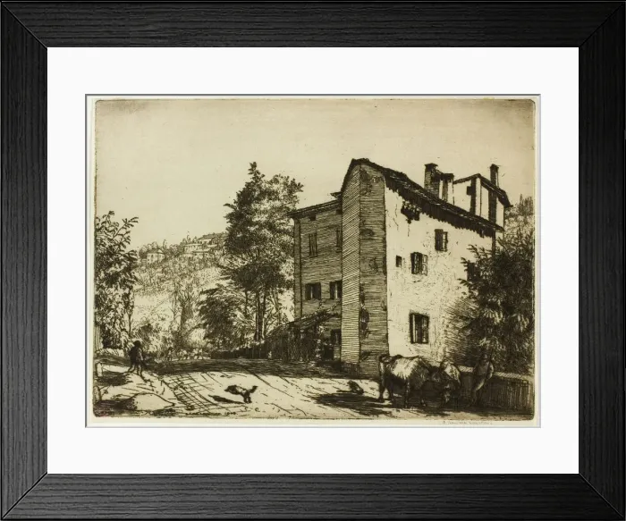 Framed Print : Meloncello, Italy, 1904. Creator: Donald Shaw MacLaughlan Framed Print : Meloncello, Italy, 1904. Creator: Donald Shaw MacLaughlan