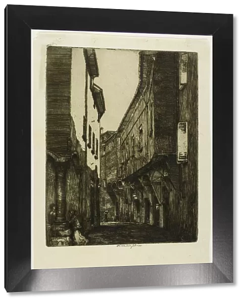 Via San Vitale, Bologna, 1904. Creator: Donald Shaw MacLaughlan