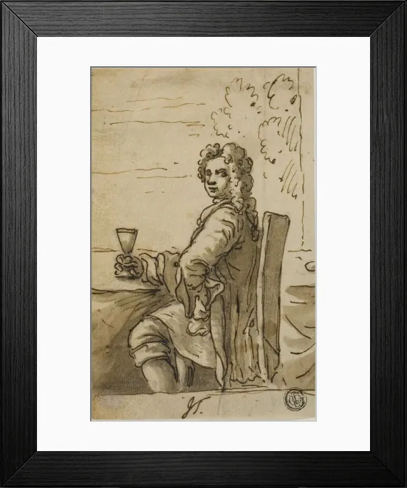 Framed Print : Sir J. Thorndale, n. d. Creator: Sir James Thornhill Framed Print : Sir J. Thorndale, n. d. Creator: Sir James Thornhill