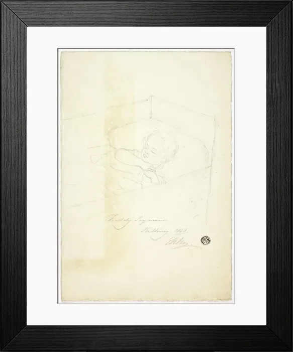 Framed Print : Freddy Seymour, Kilkenny, 1843. Creator: Elizabeth Murray Framed Print : Freddy Seymour, Kilkenny, 1843. Creator: Elizabeth Murray