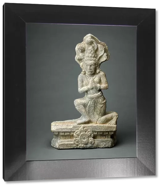 Serpent King (Nagaraja), Champa Period, 9th  /  10th century. Creator: Unknown