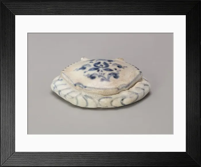 Framed Print : Crab-Form Box with Floral Motif, 15th century. Creator: Unknown Framed Print : Crab-Form Box with Floral Motif, 15th century. Creator: Unknown