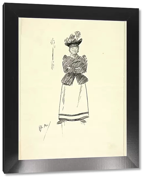A Coster Woman, n. d. Creator: Philip William May