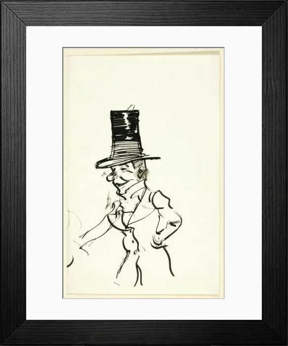 Framed Print : Portrait of Paul Maitland, Artist, n. d. Creator: Philip William May Framed Print : Portrait of Paul Maitland, Artist, n. d. Creator: Philip William May