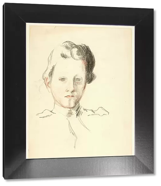 Portrait of a Young Lady, n. d. Creator: Philip William May