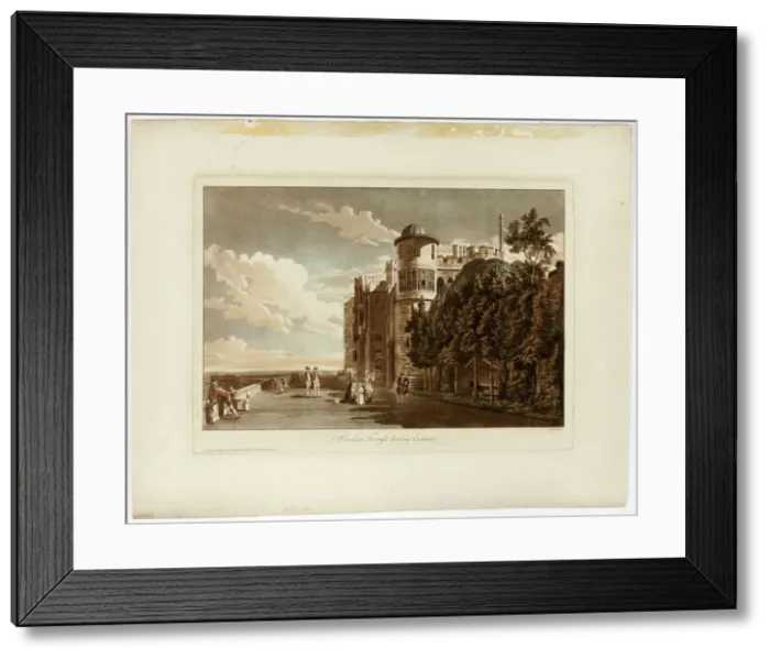 Framed Print : Windsor Terrace Looking Eastward, 1809. Creator: Paul Sandby Framed Print : Windsor Terrace Looking Eastward, 1809. Creator: Paul Sandby