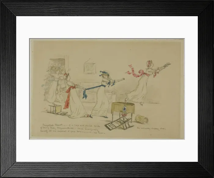 Framed Print : Frightful Result, n. d. Creator: Catherine Greenaway Framed Print : Frightful Result, n. d. Creator: Catherine Greenaway